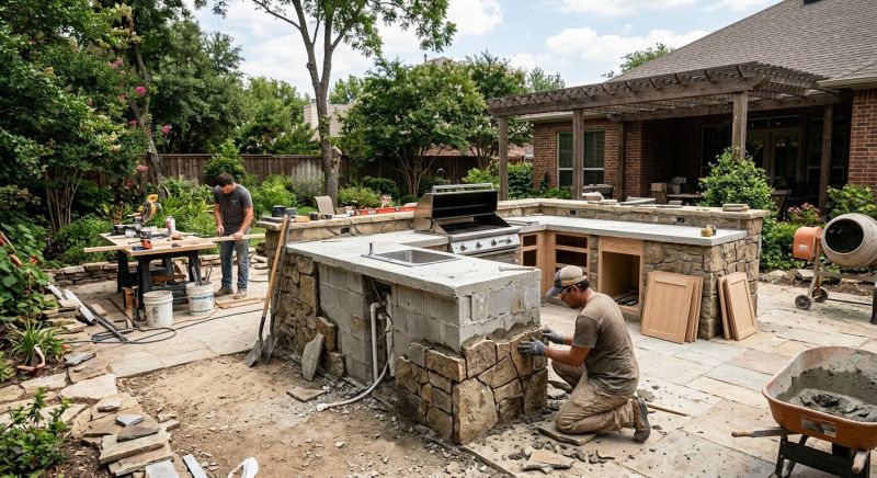 Outdoor Kitchen Assembly