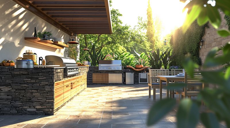 Key Layout Considerations For Outdoor Kitchen Design In Small Yards