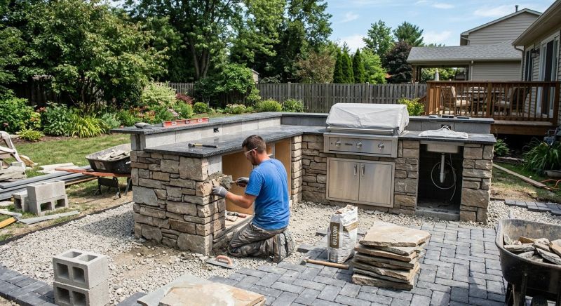 Outdoor Kitchen Construction in Monterey, CA