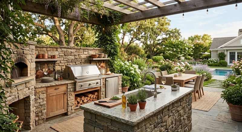 Outdoor Kitchen Installation in Marin County, CA