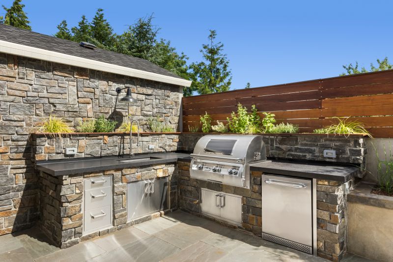 Outdoor Kitchen Installation in Cypress, TX