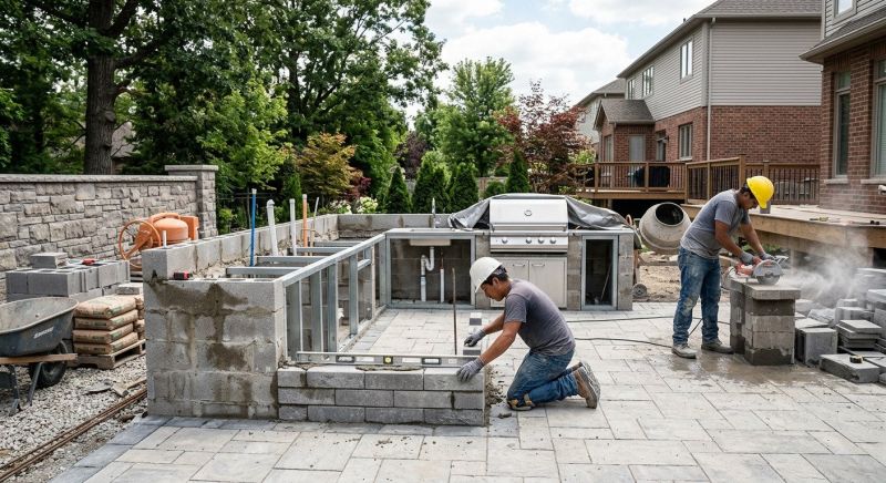 Outdoor Kitchen Installation in Las Vegas, NV