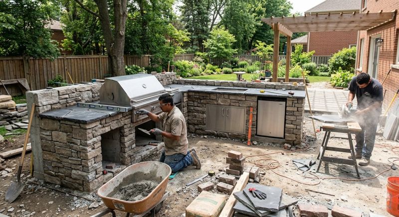 Outdoor Kitchen Renovation in Monterey, CA